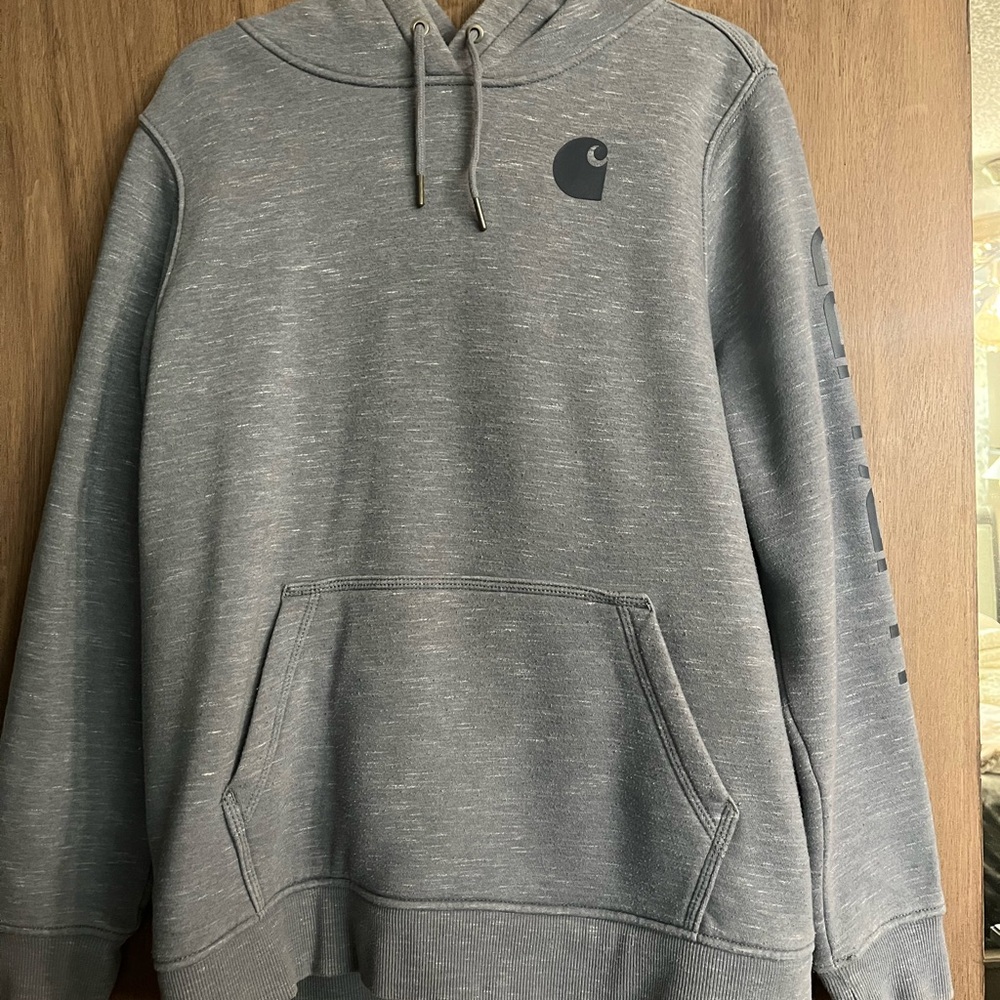 XL Carhartt Grey Hoodie relaxed fit